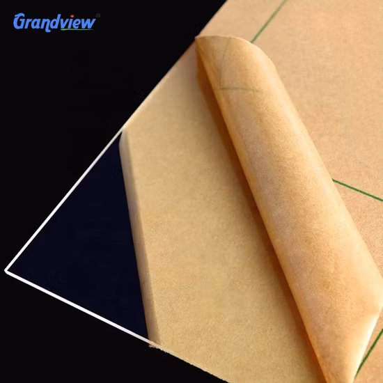 Feuille acrylique personnalisée d'épaisseur 2mm 3mm 5mm, 1220x1830mm pour panneaux publicitaires, acrylique moulé solide